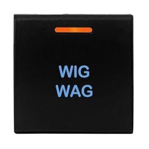 Motor Start Stop Knop‌ Raam Schakelaar‌ Drukknopschakelaar Amberblauw licht Radarwielverwarmingsvermogen Geschikt voor Toyota Camry Corolla Hiace RAV4 LandCruiser Prado(WIG WAG)