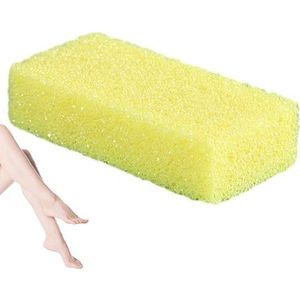 Puimsteen voetreiniger - eeltverwijderaar en -reiniger voor harde huid - 2-zijdige pedicure-voetvijl, voetschraper voor reparatie van gebarsten hielen, gezonde voetverzorging Anulely