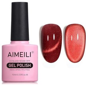 AIMEILI Hema Free Cat Eye Gel Nagellak UV LED Gellack Soak Off Vegan Cruelty-Free Gel Polish 10ml (731)