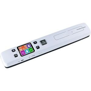 Documentscanner, Mini Document & Afbeeldingen Scanner 1050 DPI A4-formaat JPG/PDF-formaat Hoge snelheid LCD-scherm for zakelijke ontvangsten Foto(Black USB)