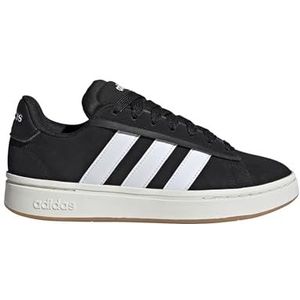 adidas Dames Grand Court Alpha tennisschoenen (non-football) voor vrouwen Sneakers, Zwart Wit Gebroken Wit, 43 1/3 EU