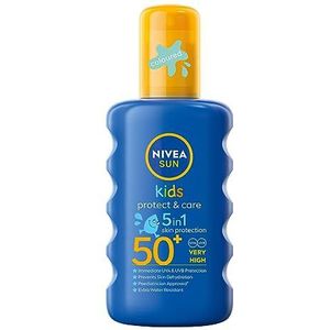 NIVEA Sun Kids Zonnespray voor bescherming en verzorging, beschermingsfactor 50+, 200 ml, N/A