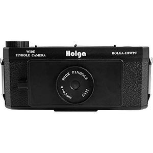 HOLGA 120WPC zwarte Brede Pinhole Camera van de Cameralomo Middelgrote Formaatfilm 120 WPC