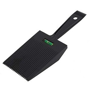 Flat Top Guide Comb, professionele platte kam dubbele haarkam, flattopper kam kapper haar kam met nauwkeurige waternivellering voor mannen en meisjes kapsel (kleur: 1)