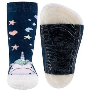 Ewers - Stopper Sokken - Blauw - Antislip Sokken voor Meisjes - 1 Paar