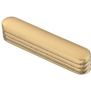 Licht luxe gouden diamanten handvat kledingkast lade kast massief kast deurklink meubelbeslag (maat: roségoud 6442 96 gat)