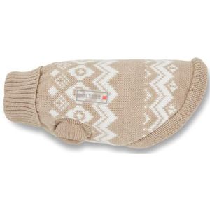 WOLTERS Noorse trui div. maten en kleuren, maat: 30 cm, kleur: taupe/wit