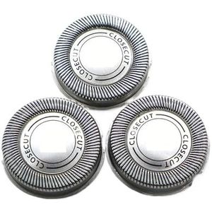 Vervangende scheerkoppen voor Philips scheerapparaten HQ56, HQ55, HQ4+, HQ3, Reflex Plus, HQ6843, HQ300, HQ64, HQ916.