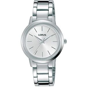 Lorus Vrouw Womens analoog quartz horloge met roestvrij stalen armband RG231RX9, zilver, Quartz horloge