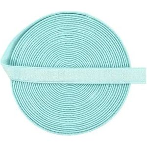 2 5 10 Yard 3/8"" 10mm Glanzend Nylon BH-band Elastische Spandex Satijnen Band Schouderband Ondergoed Lingerie Naaiwerk Trim-Blauwe Topaas-10mm-2 Yards