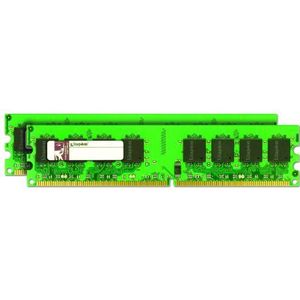 4 GB 400 mhz (Pc2-3200) Ddr2 Ecc Cl3 Dimm [Set 2 gbx2] [Levenslange garantie - Retourneren alleen voor uitval en alleen voor vervanging]