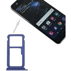 ZZjingli for Huawei P10 Plus SIM-kaartlade en SIM-/Micro SD-kaartlade (zwart) (groen) (blauw)(Blue)