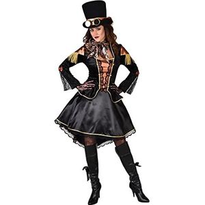 Moulin Rouge Steampunk Showgirl Vrouw Kostuum