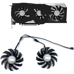 78mm T128010SU RTX3060 3060Ti grafische ventilator voor GIGABYTE voor GeForce RTX 3060 Ti Vision OC 3X voor WINDFORCE videokaartventilator(AB)