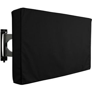 CaFfen Outdoor TV Cover Outdoor TV Cover Waterdicht, Weerbestendig En Stofdicht TV Screen Protectors (zwart) Outdoor TV Behuizing