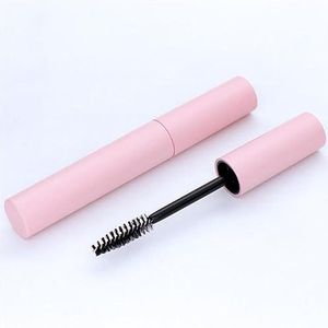 4 ml mascara buizen zeer fijne wimper borstel hoofd gradiënt roze blauw lege fles wimper borstel cosmetica containers 1 stk-g