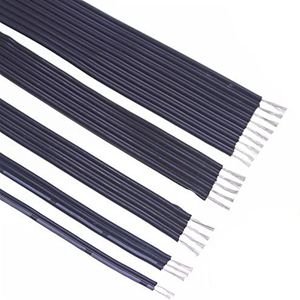 Flexibele siliconen elektrische draad, verwarmingskabel Warmte- en koudebestendig 2P-12P 22-30 AWG parallelle siliconendraad(26 Awg,3p 10 meter)