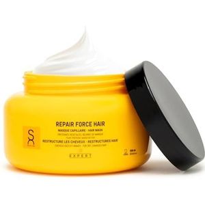Sacha Care Expert Repair Force Hair Haarmasker, met mangoboter en plantaardige eiwitten, voor droog en beschadigd haar, herstellende verzorging, 500 ml