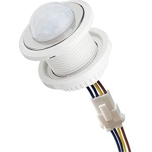 Dissot - Mini Bewegingssensor Lichtschakelaar - PIR-sensor - 110-220V - Intelligente Detectie