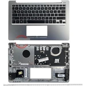 US/RU/UK/BR/SP/FR/Engels toetsenbord voor ASUS voor X201 X202 X201E TP200S S200 S200E x202e Q200 Q200E X205T X205TA laptoptoetsenbord(Orange)