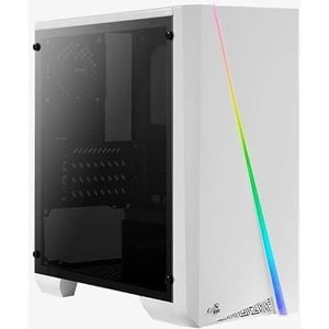 AeroCool - Mini Cylon - PC-Behuizing - Wit - MicroATX/MiniITX