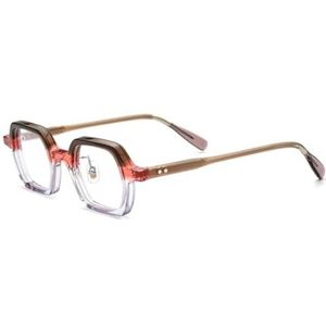 Nepbrillen, Brilmonturen Acetaat Unisex Multicolor(Brown)