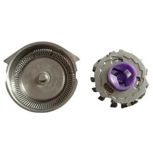 2 x vervangende scheerkop, compatibel voor Philips, HQ8 PT860, PT870 AT890HQ7760HQ8875 HQ7320scheermes