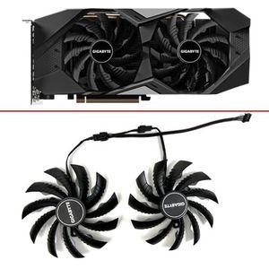 Koelventilator PLD10010S12H 95MM 4PIN voor Gigabyte RTX2070 RTX 2060 Super 2070 Wind Force GTX1660Ti GTX1650 GPU grafische kaart(2pcs)