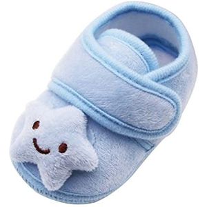 Kerst Schoenen Meisjes schoenen, katoenen wandelaar, peuters, meisjes, kinderen, strik, zachte bodem, antislip Kerst Elf Schoenen (Color : L, Size : 0-6 Months)