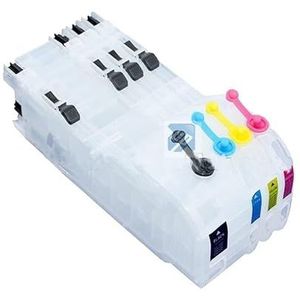 4 stuks navulbare inktpatronen for LC545XL 549XL 509 529 129 for Br-ther j100 j105 j200 inkjetprinters zonder chips