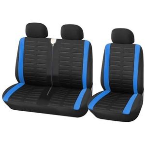 Autostoelhoezen Universele Autovrachtwagen 2+1 Autostoelhoezen Voor Boxer Voor 250 Beschermende Stoel Autostoelbekleding (Color : Beige)