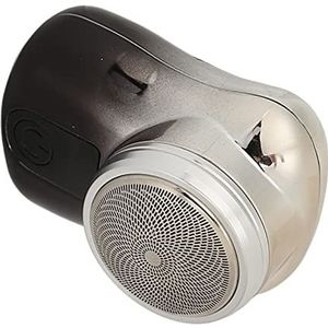 Draadloze Baardtrimmer, Nat-droog USB-oplaadbare Baardtrimmer voor op Reis voor Heren (Zilvergrijs verloop)