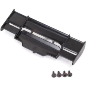 Traxxas Wing, Rustler 4X4 (black)/ 3x8mm FCS (3) (TRX6721)