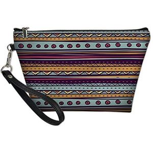 SEANATIVE Baja Tribal patroon make-up tas voor vrouwen dames toiletartikelen Skincare opslag cosmetische tas