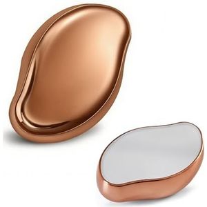 XFSRG Epilator voor dames en heren, kristal, steen, ontharing, ABS, natuurlijke haarverwijderaar, herbruikbaar, voor benen, armen, gezicht (goud)