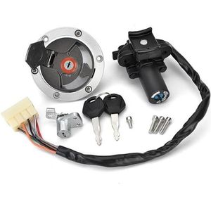 Voor EX250 EX300 BX250 Voor Ninja 250 300 250SL BR250 Z250SL ABS Z250 Voor Z300 Brandstoftankdop Stoelvergrendeling Motorfiets Contactslot