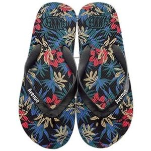 fengqingyunyan0304 Slippers voor heren: strandsandalen met zachte zool, licht en comfortabel voor buiten, voor dames en heren, Donkerblauw, 44 EU