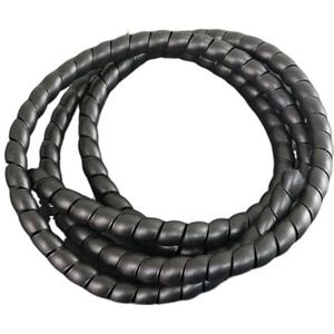 Spiraalvormige Wrapote Prctive Sleeve Wire Manage, Spiraalkabelmantelbuis 2m Zwart 18-50mm(35mm 2meter)