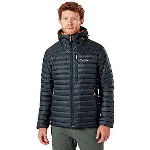 Rab Microlight Alpine donsjack voor heren, voor trekking, klimmen en skiën, Beluga (stad), M