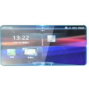 Displaybeschermfolie Voor MG6 2016 7"" Gehard Schermbeschermer Auto Navigatie Dashboard Touchscreen Film Hoge Definitie
