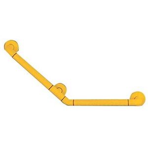 Badkamer Grab Bar Rail,Grab Bars Handle Safety Support Hand Rails, Gebogen - Toegankelijkheid Trappen Armsteun met ABS Shell -Balans voor gehandicapten Ouderen Kid-Roestbestendig