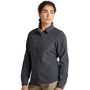 Craghoppers Dames Expert Womens Kiwi shirt met lange mouwen Button Down Shirt (Pack van 1)