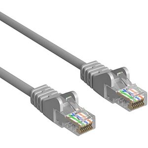 Cat 5e - U/UTP - Netwerkkabel - Patchkabel - 1 Gbps - 5 meter - Grijs - Allteq