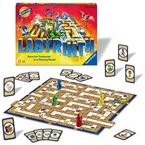 Ravensburger Labyrinth - Moving Maze Family Board Game for Kids and Adults Age 7 and Up - Christmas Gifts