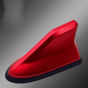 Auto Haai Dakvin Antenne Hart Paard Flap Voor Phaeton Voor Phideon Voor Variant Touran Kever T-Cross T-Roc Atlas Amarok (Color : Rood)