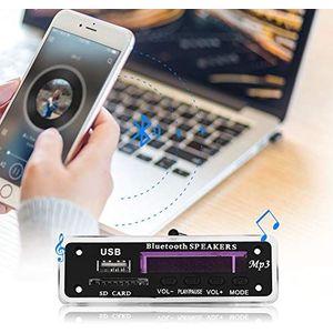 Bluetooth-decoderkaart, Winnaar MP3 WMA-decoderkaart Audio Draadloze Bluetooth-module met LED-scherm Ondersteunt USB SD FM-schakeling Handsfree