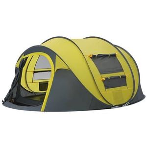 Hapihom Pop-up werptent, outdoor camping wandeltent, campingtent, automatische onmiddellijke tent, pop-up ultralichte koepeltent, automatische opening, waterdichte tent voor 2-3 personen, eenlaags,