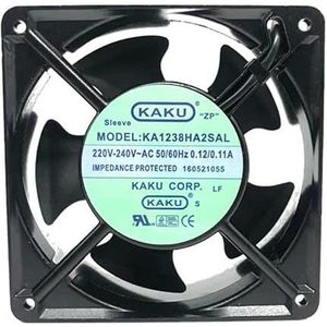 Original KA1238HA2SAL 220V-240VAC 0.12/0.11A aluminum frame axial fan