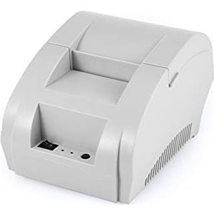 Etiketprinters POS 58mm Bill Printer Thermische ontvangstprinter Bluetooth USB Port Mobile Ticket Restaurant en Supermarket Support Cash Lade (Color : Bluetooth usb white)