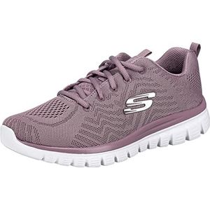 Skechers Graceful Get Connected Sneakers voor dames, lavendel, 37 EU